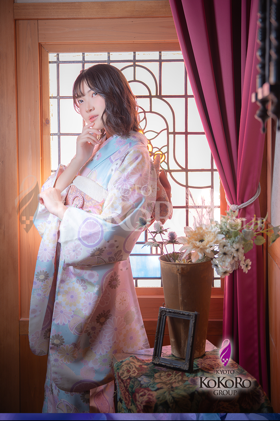 京都　嵐山　十三参り　撮影