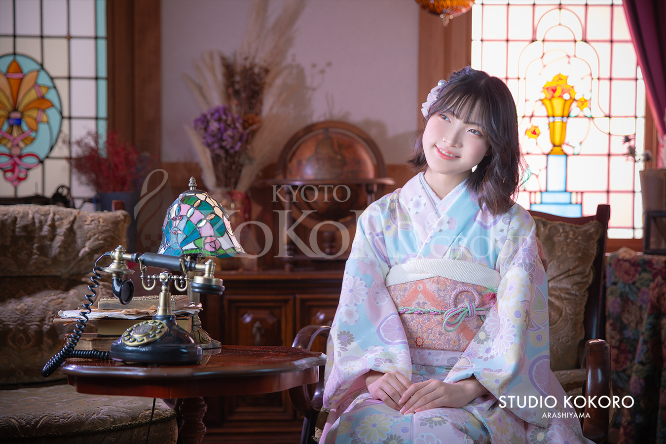 京都　嵐山　十三参り　撮影