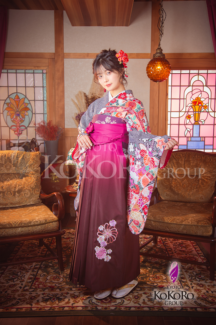 京都　嵐山　十三参り　撮影