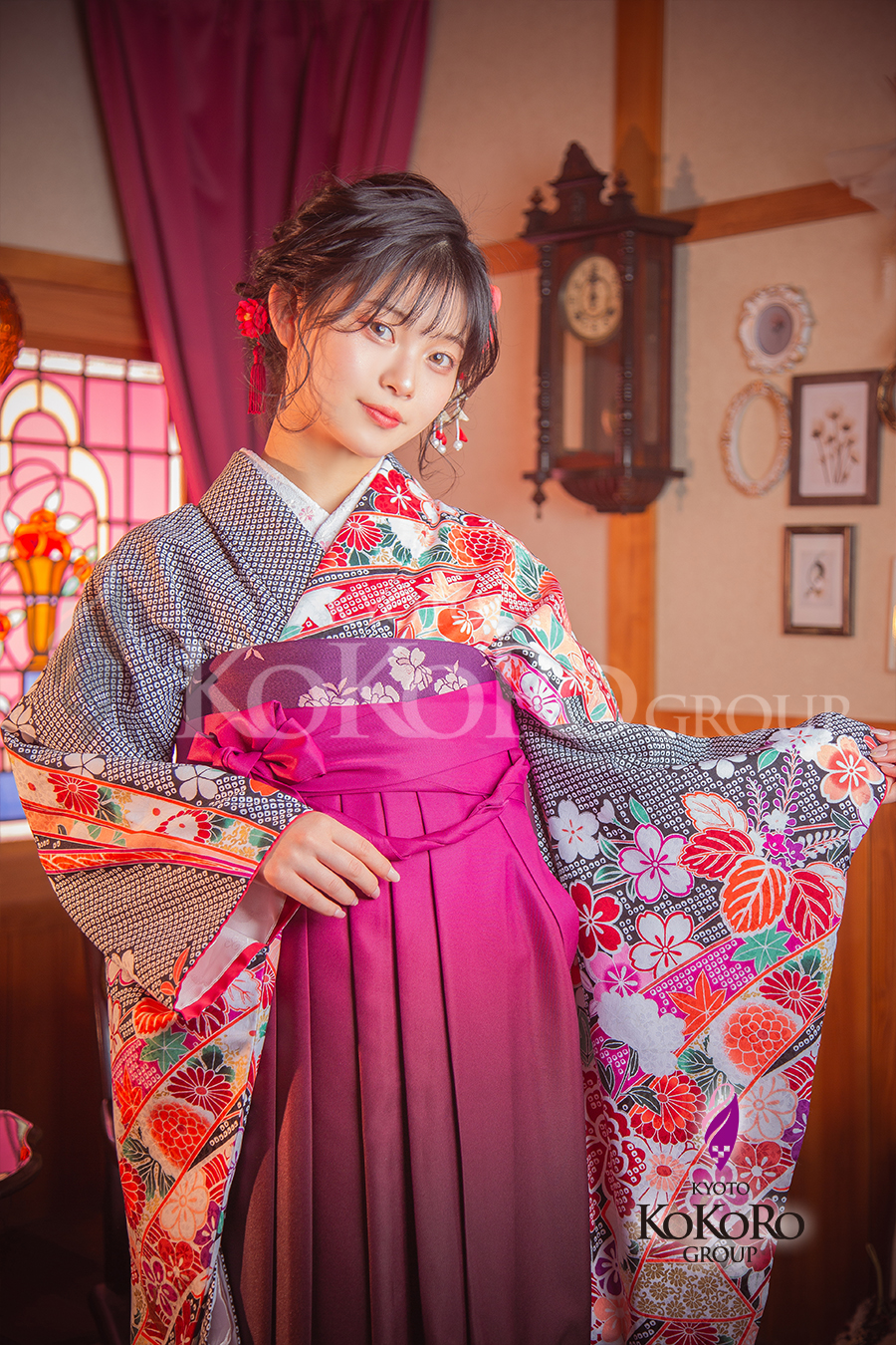 京都　嵐山　十三参り　撮影