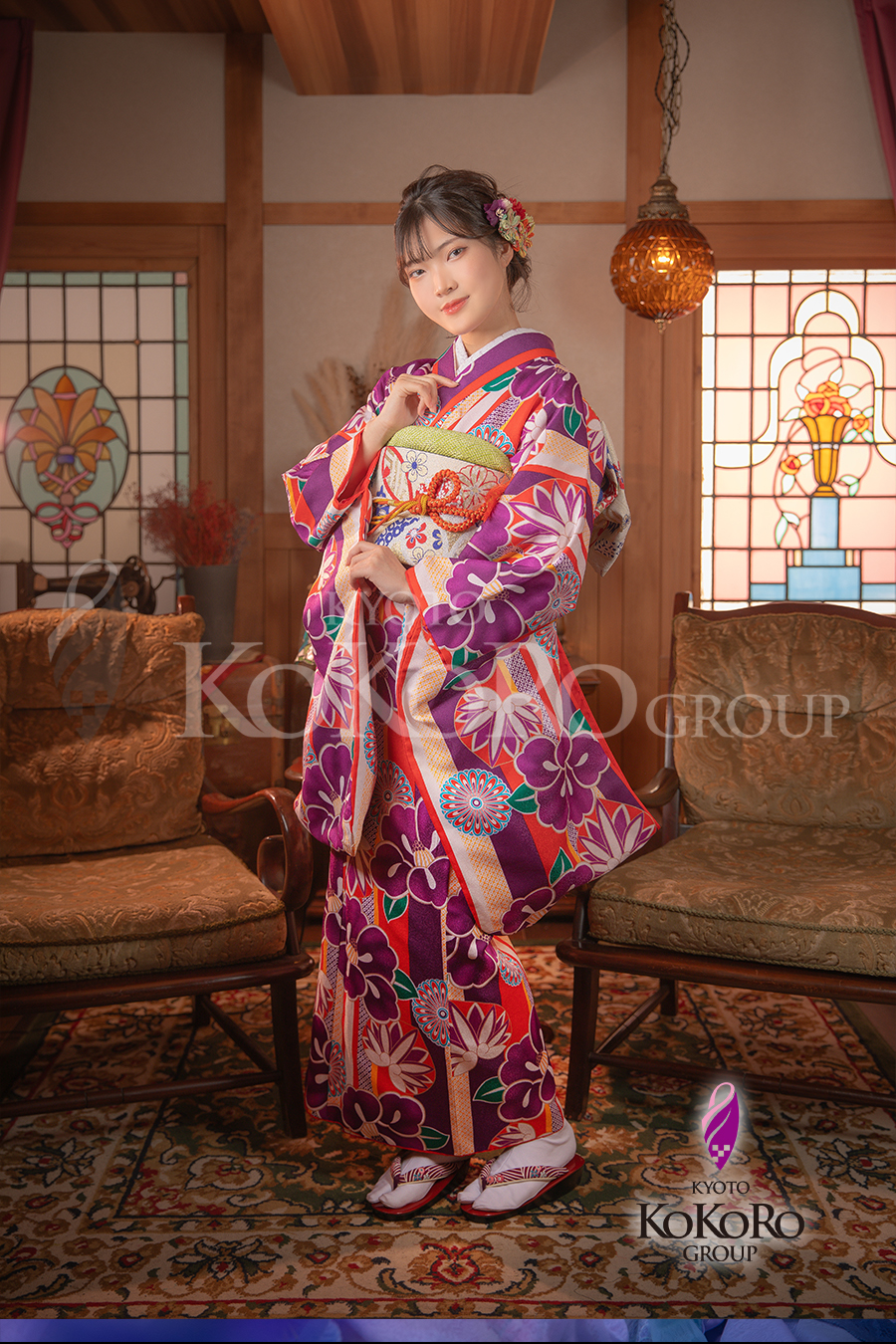 京都　嵐山　十三参り　撮影