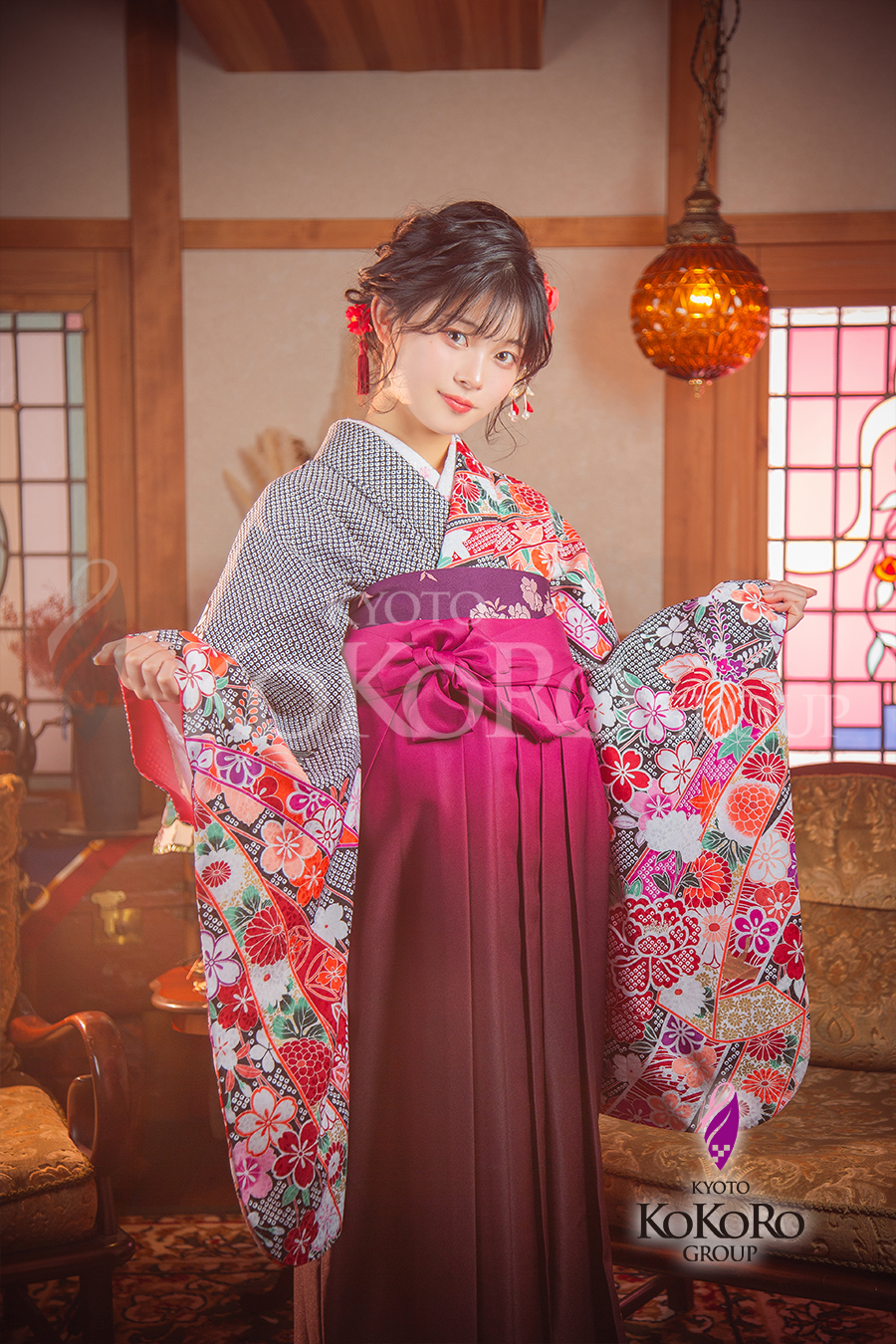 京都　嵐山　十三参り　撮影