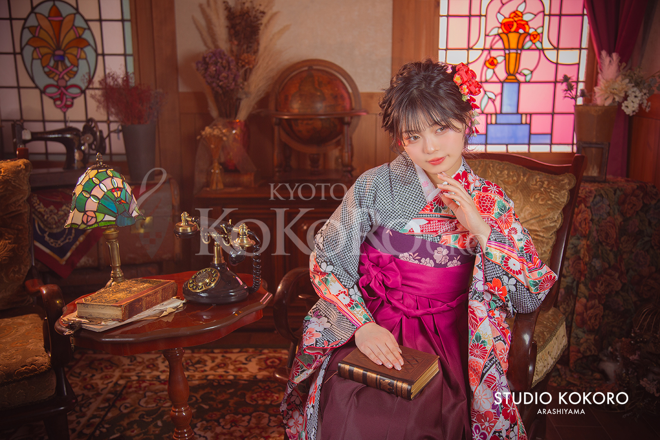 京都　嵐山　十三参り　撮影