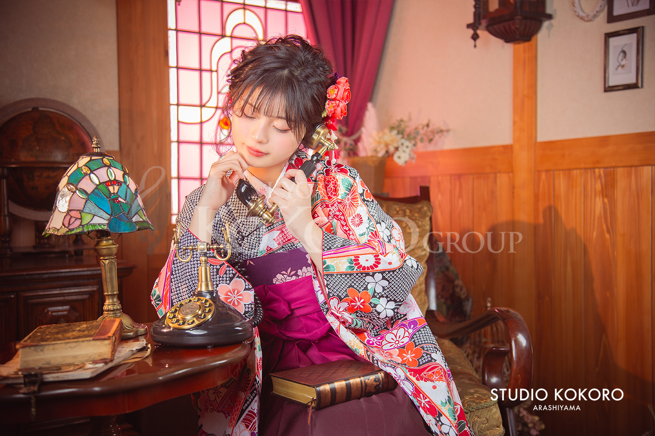 京都　嵐山　十三参り　撮影