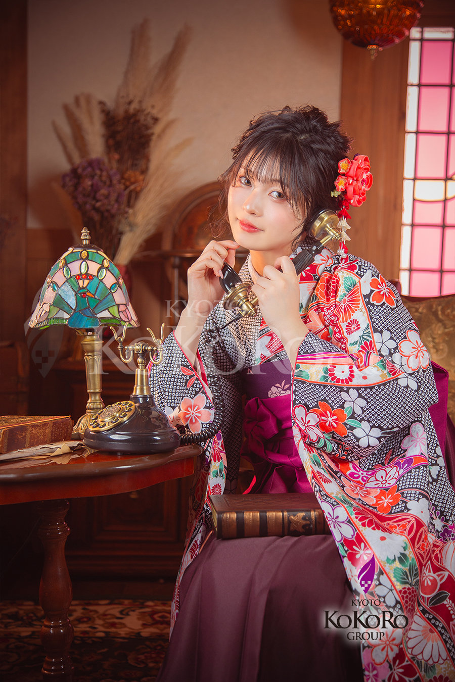 京都　嵐山　十三参り　撮影