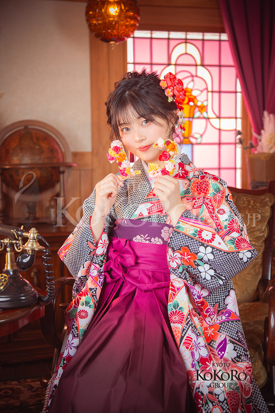 京都　嵐山　十三参り　撮影