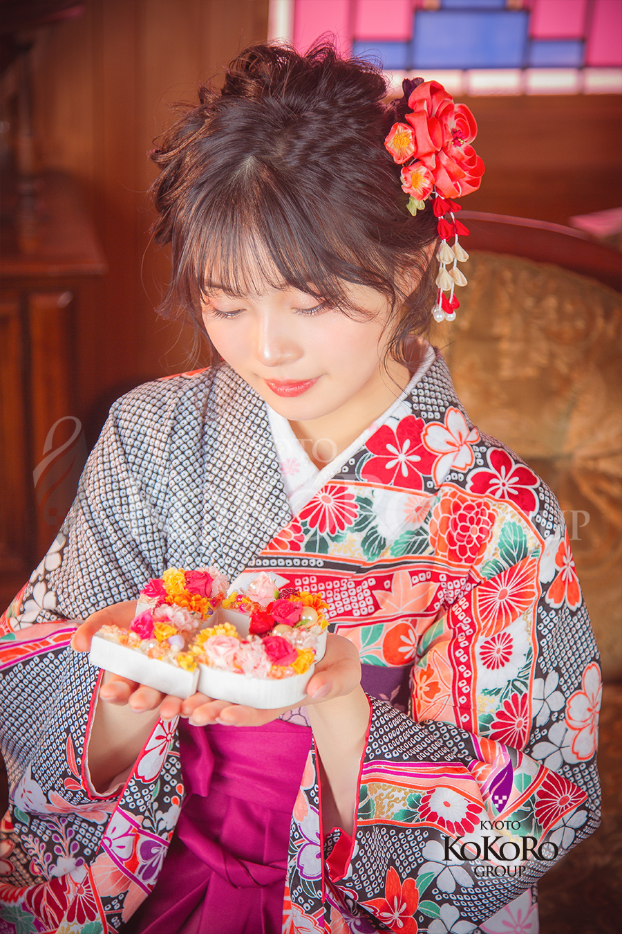 京都　嵐山　十三参り　撮影