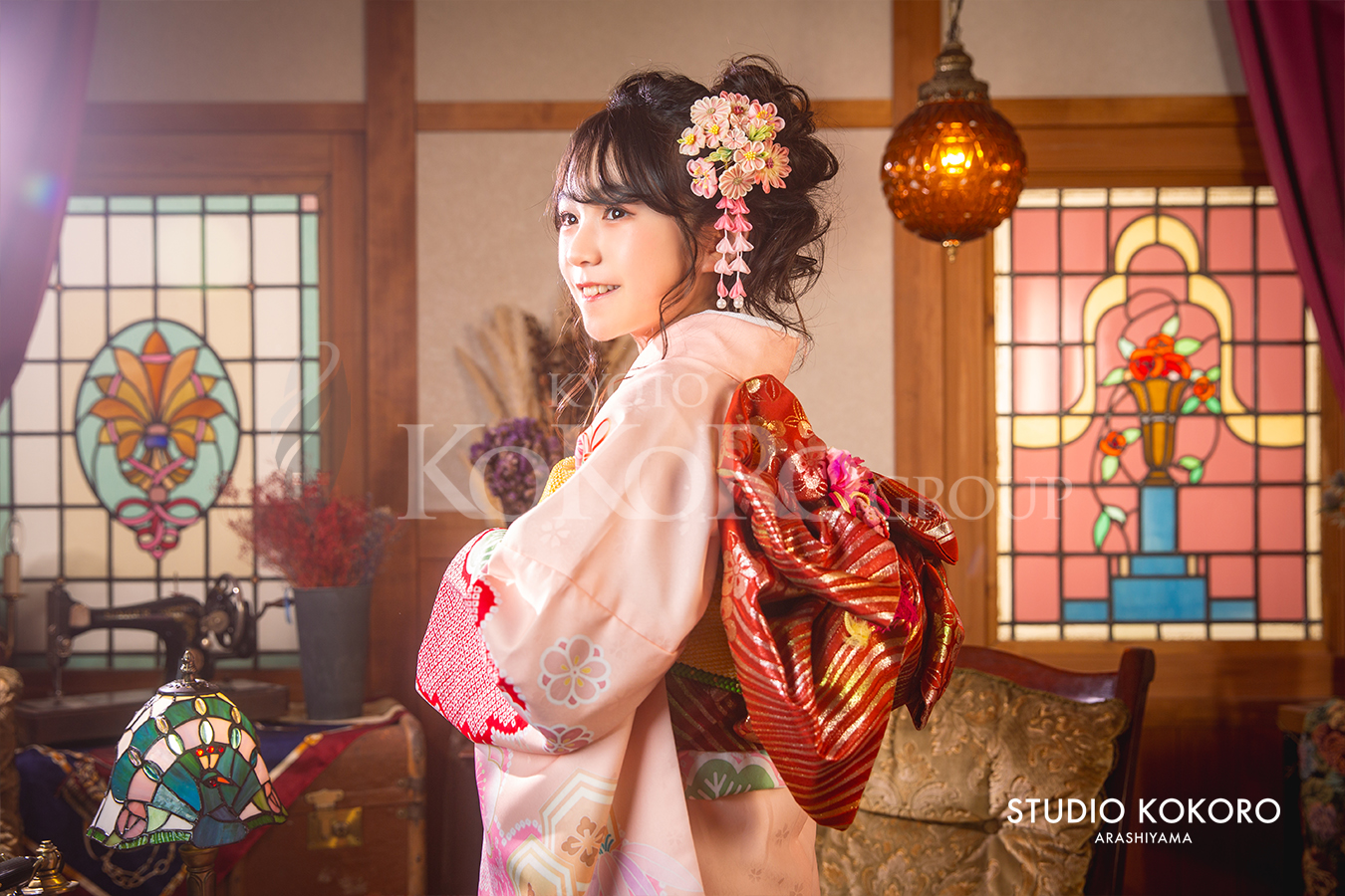 京都　嵐山　十三参り　撮影