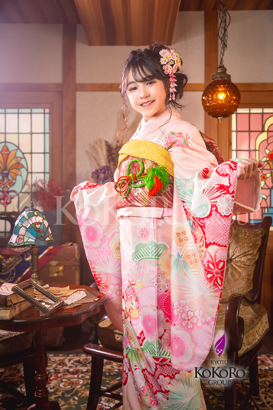 京都　嵐山　十三参り　撮影