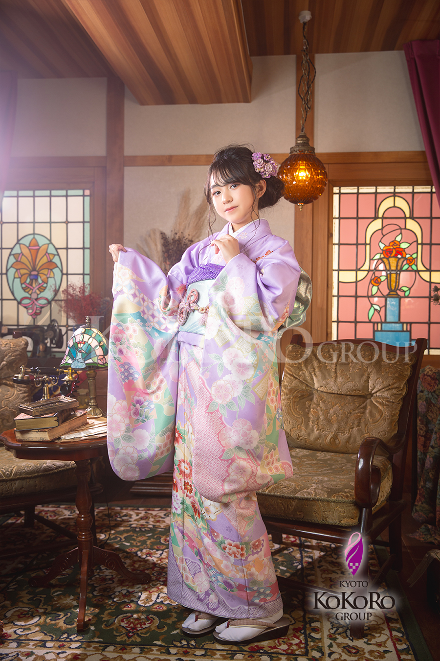 京都　嵐山　十三参り　撮影