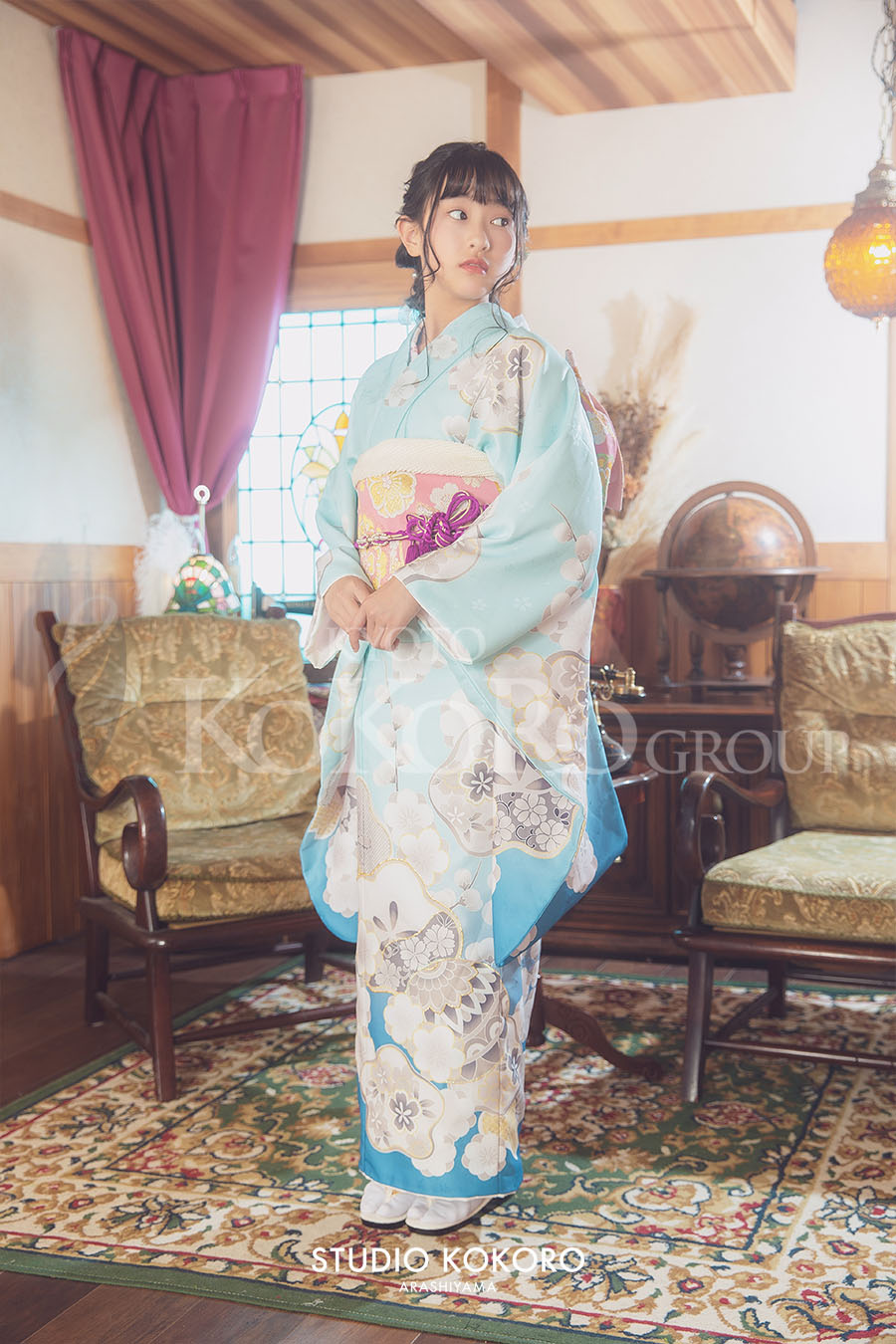 京都　嵐山　十三参り　撮影