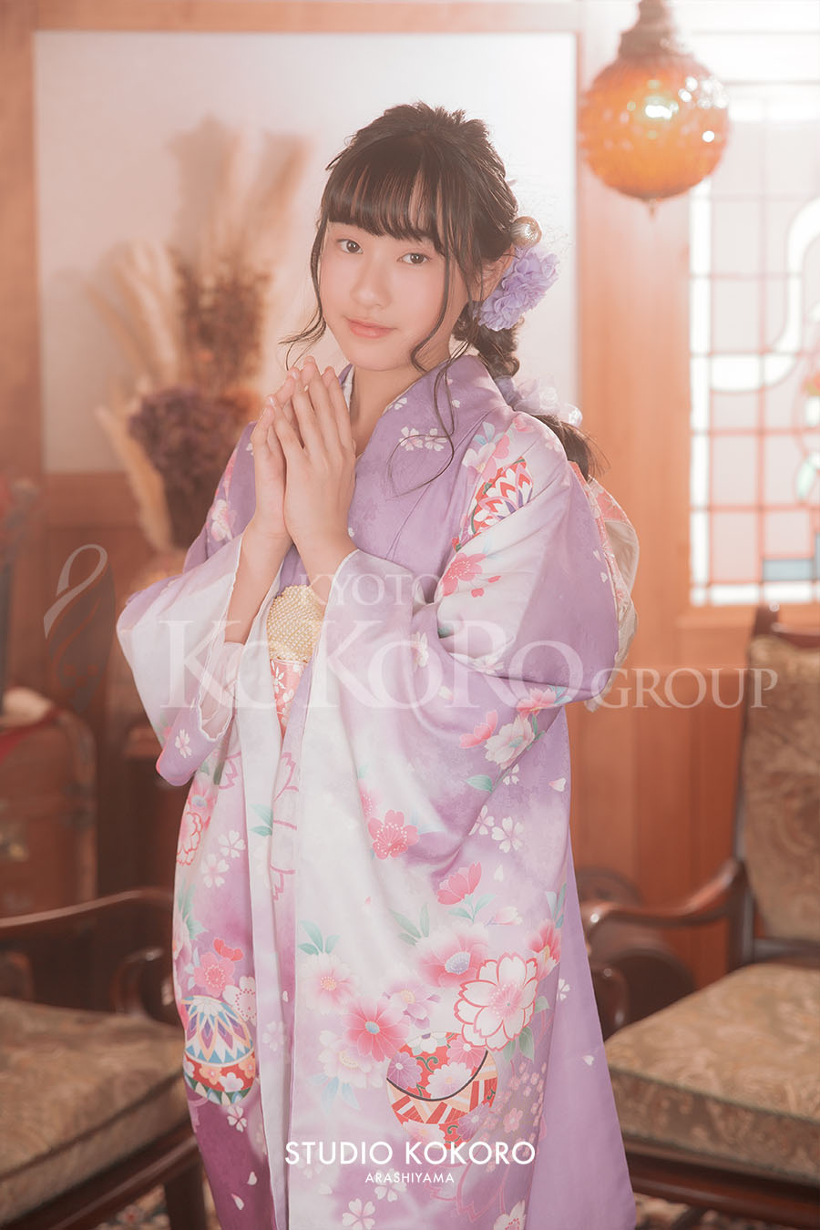 京都　嵐山　十三参り　撮影