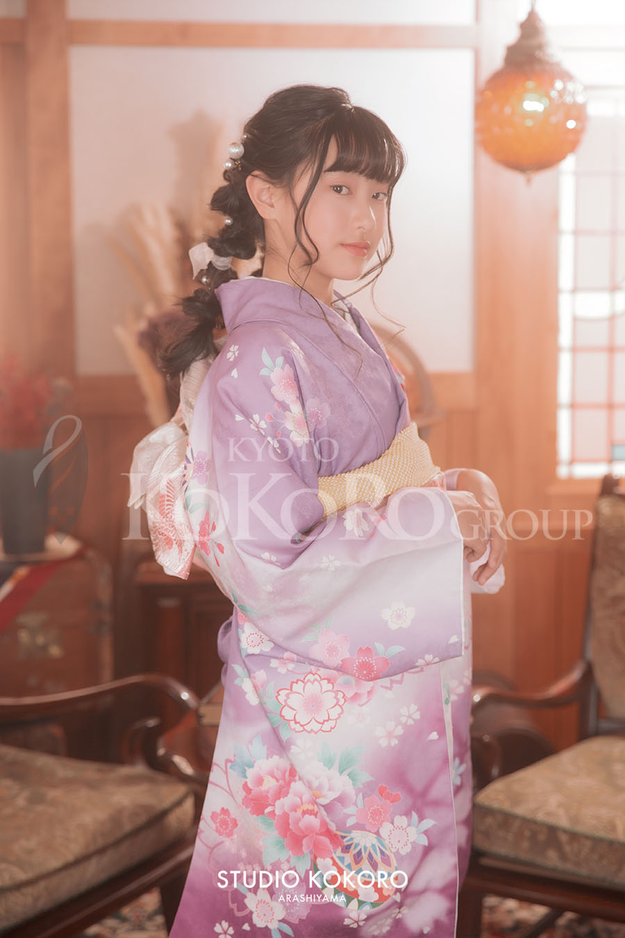 京都　嵐山　十三参り　撮影