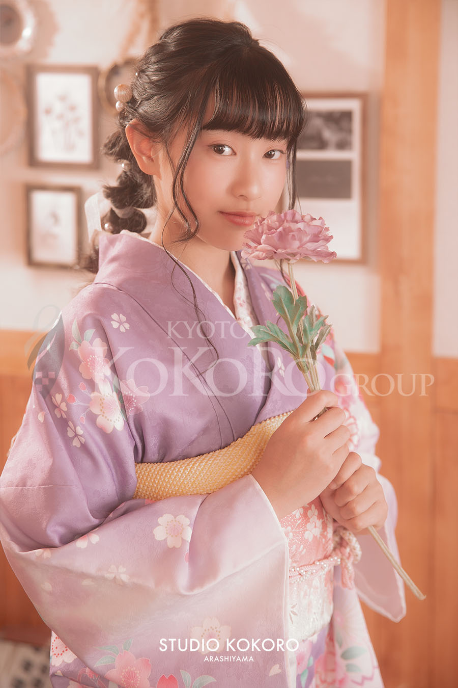 京都　嵐山　十三参り　撮影