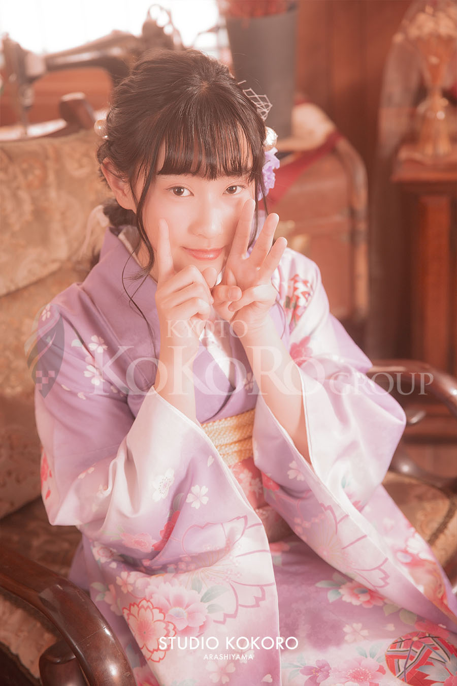 京都　嵐山　十三参り　撮影