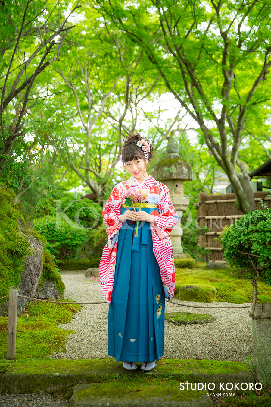 京都嵐山　十三参り　野外撮影